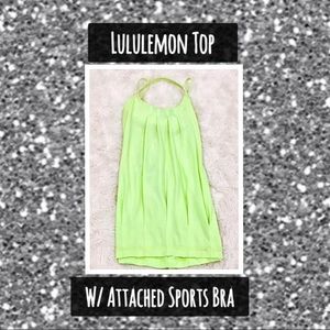 Neon Yellow Lululemon Top